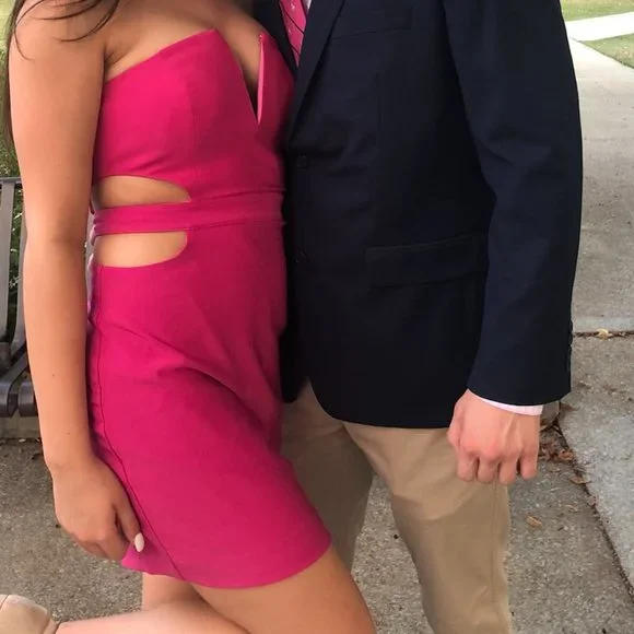 NBD x NAVEN Callie Bodycon Cutout Strapless Dress - Picture 5 of 5